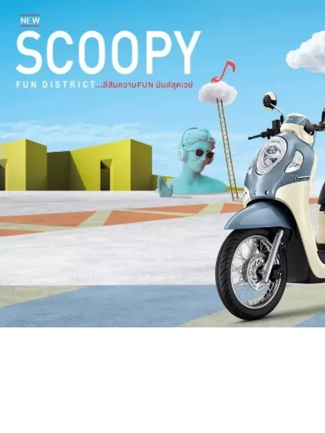   Đánh giá xe máy Honda Scoopy nhập khẩu: Thiết kế đẹp, tiết kiệm xăng