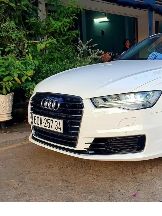   Audi A6 2015 đã chạy được 5 năm, giá bán lên đến 1,3 tỷ đồng