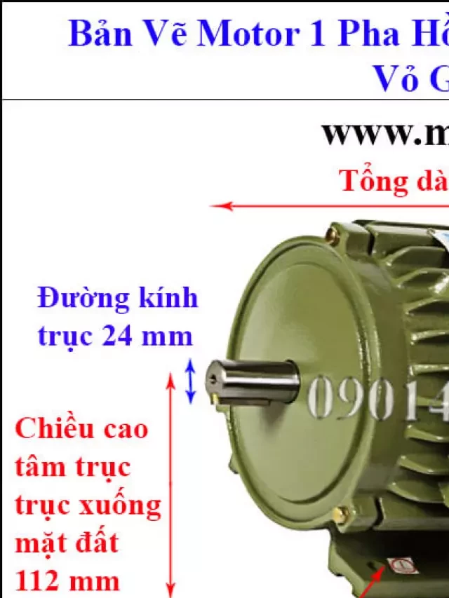   Motor Hồng Ký 2HP: Thiết bị đáng tin cậy cho năng suất tối đa