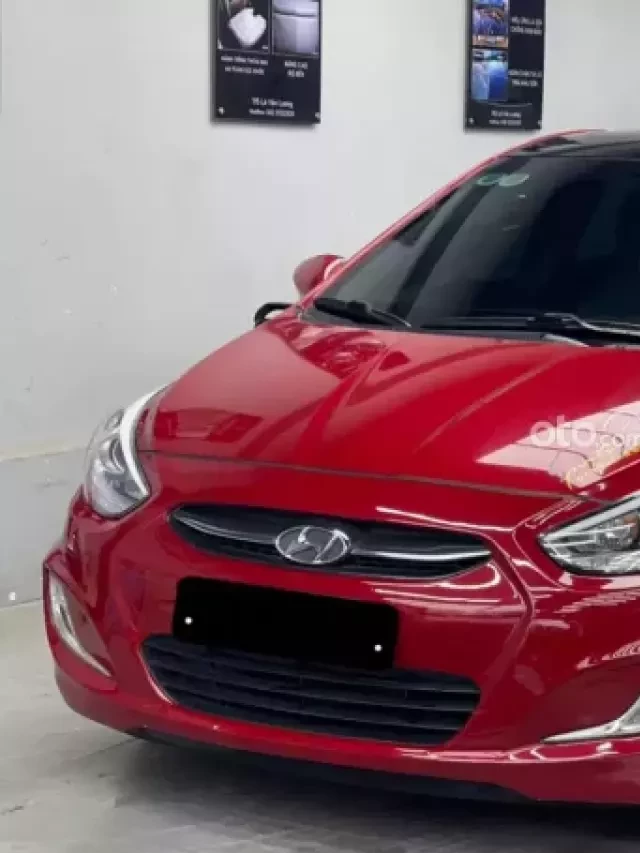   Mua bán xe ô tô Hyundai Accent 2017 cũ: Lựa chọn thông minh