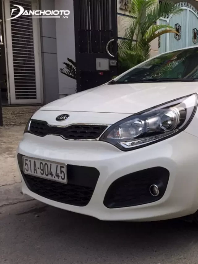   Đánh giá có nên mua Kia Rio 2014 cũ không?