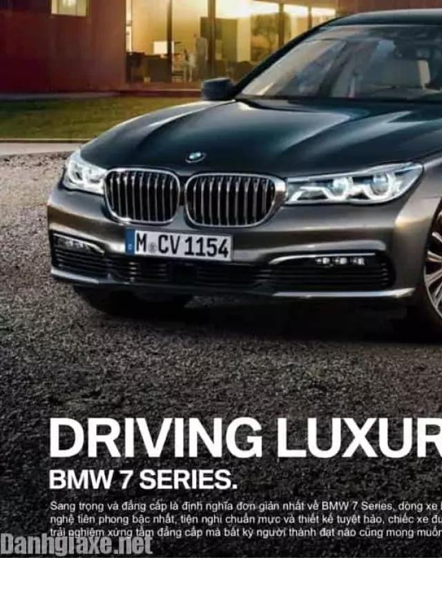   Giá xe BMW 740Li 2019: Hãy Sở Hữu Một Chiếc Xe Sang Trọng