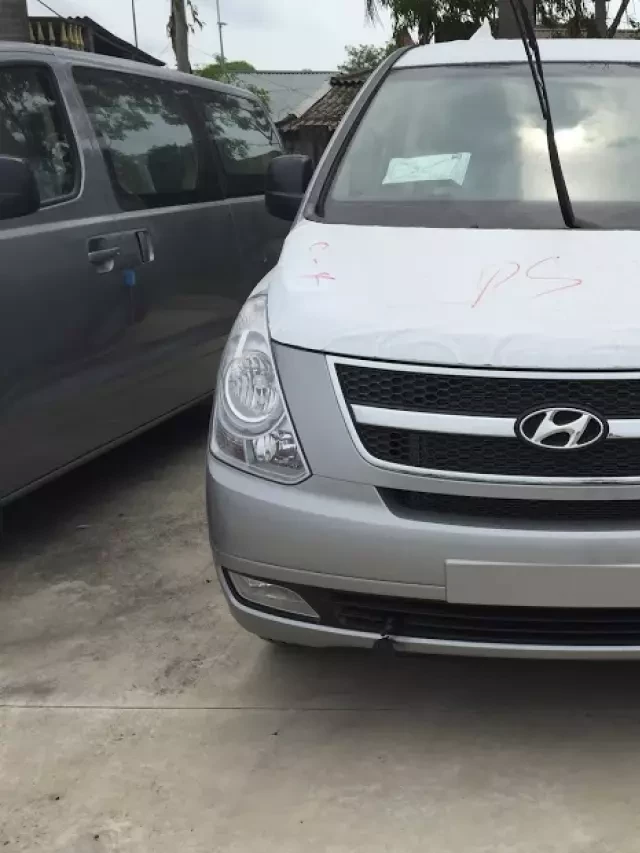   Hyundai Starex 6 chỗ bán tải - Sự lựa chọn hoàn hảo cho nhu cầu vận chuyển