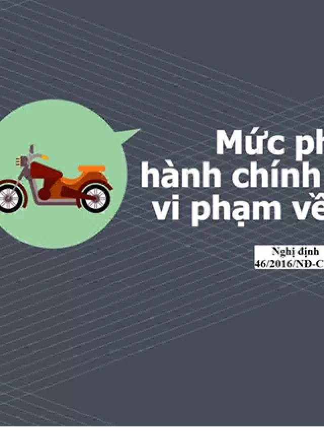   Vi phạm vượt quá tốc độ: Mức phạt và quy định