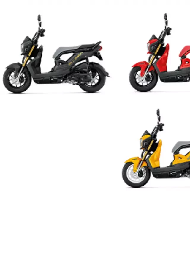   Các phiên bản màu sắc và giá bán của xe Honda Zoomer X 2022