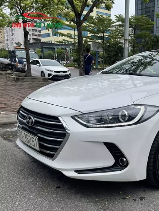   Mua Bán Ô Tô Cũ Hyundai Elantra 2016 Màu Trắng Đã bán