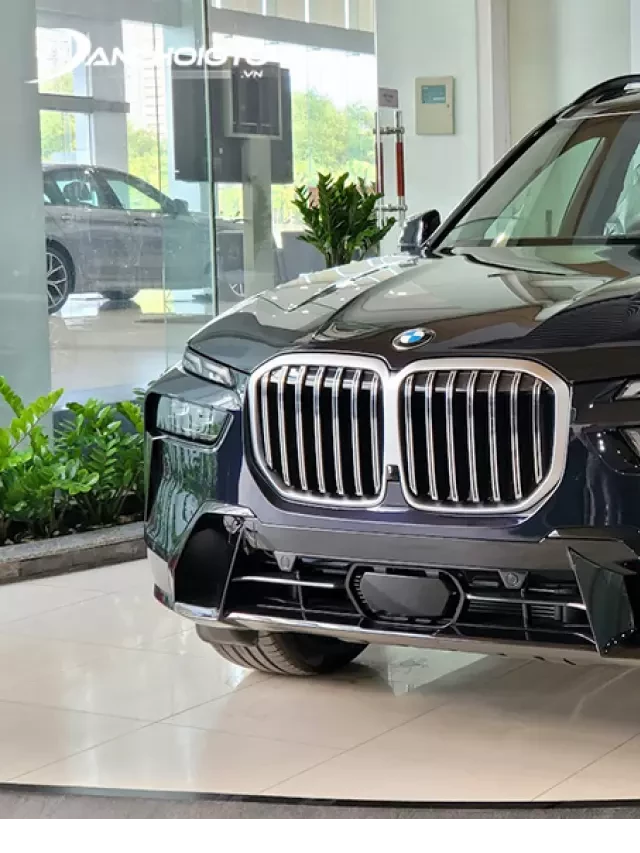   Giá xe BMW X7 lăn bánh &amp; đánh giá thông số kỹ thuật (3/2024)