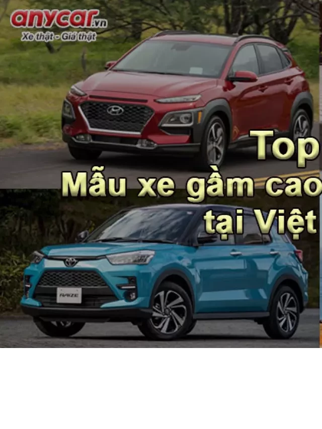   Top 5 mẫu xe gầm cao cũ, đời cao đáng mua nhất tại Việt Nam