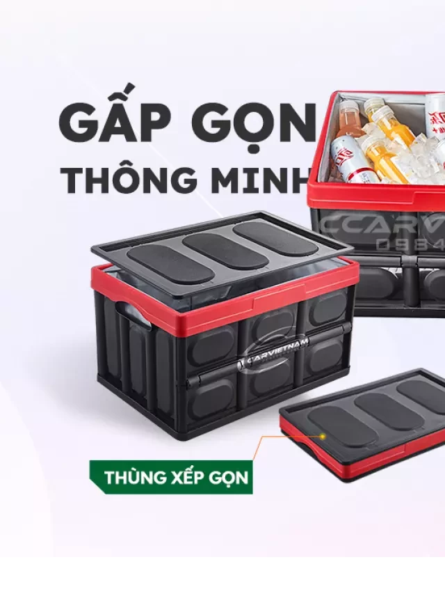   Thùng Đựng Đồ Xe Ô Tô: Giải Pháp Thông Minh Cho Việc Vận Chuyển Đồ Dùng