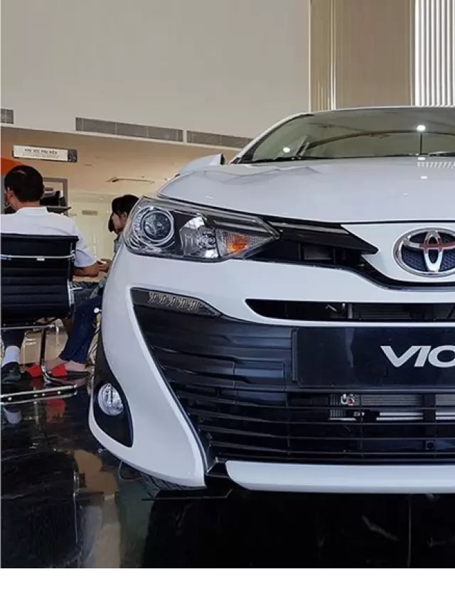   Chi tiết Toyota Vios 2018: Mẫu xe cao cấp nhất đã có mặt tại đại lý