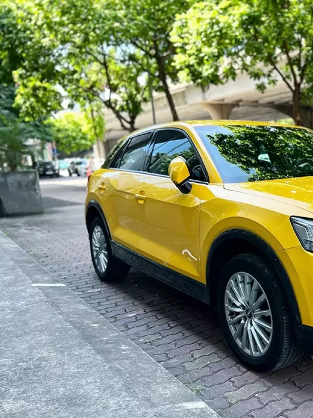   Khám phá Audi Q2 màu vàng - chú ong nhỏ đáng yêu