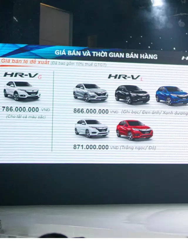   Đánh giá xe Honda HR-V 2019: Một sự lựa chọn đáng chú ý trên thị trường Việt Nam