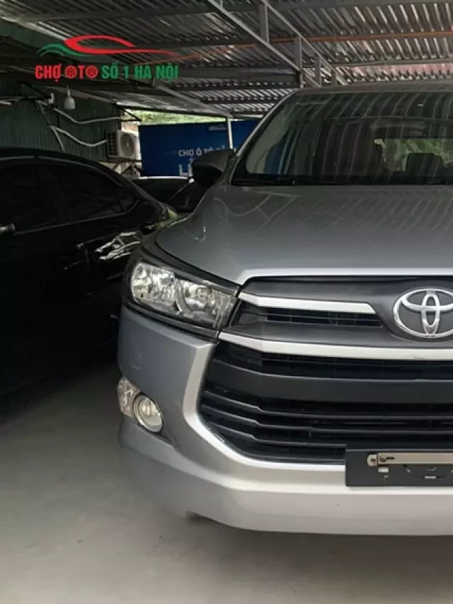   Mua Bán Xe Ô Tô Cũ Toyota Innova 2.0E 2019: Lựa Chọn Đáng Chú Ý