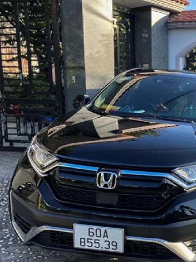   Người dùng đánh giá xe Honda CR-V: "Lựa chọn tối ưu cho sự an toàn của gia đình"