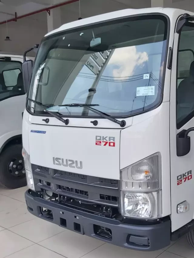   Xe Tải Isuzu QKR 270 2.9 Tấn Cabin Đầu Vuông