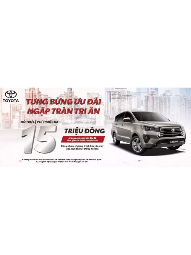   Giá Xe Toyota Innova Lăn Bánh Khuyến Mãi – Toyota Hùng Vương