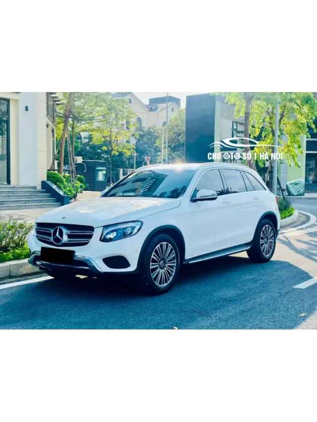   Mua Bán Xe Ô Tô Cũ Mercedes GLC250 4Matic 2018, Màu Trắng, Mới Đi 4 Vạn