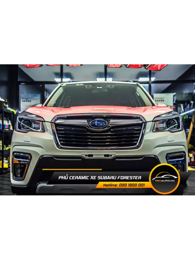   Phụ kiện xe Subaru Forester: Cải thiện ngoại thất và trải nghiệm điều hòa không gian