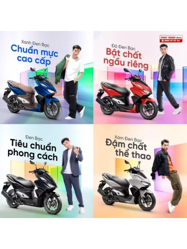   So Sánh Các Phiên Bản Vario 160 2023 Chính Hãng Tại Việt Nam