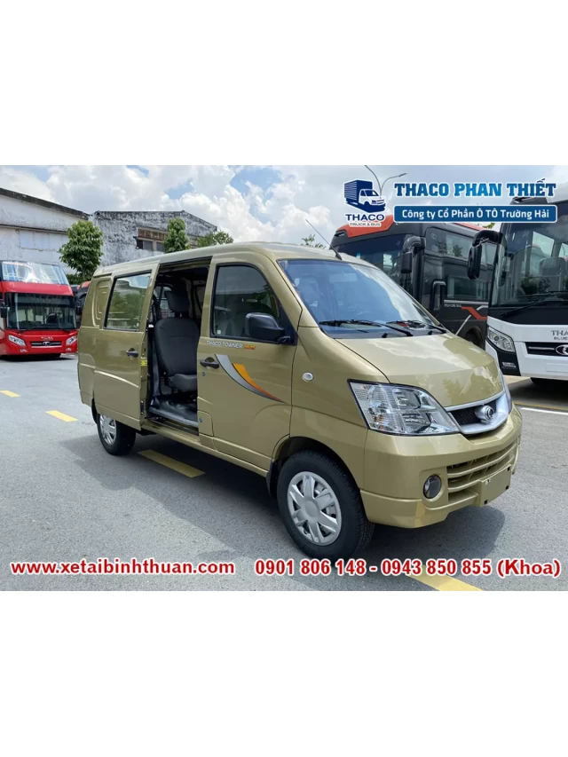   Thaco Towner VAN 5S - Một lựa chọn hoàn hảo cho vận chuyển trong thành phố