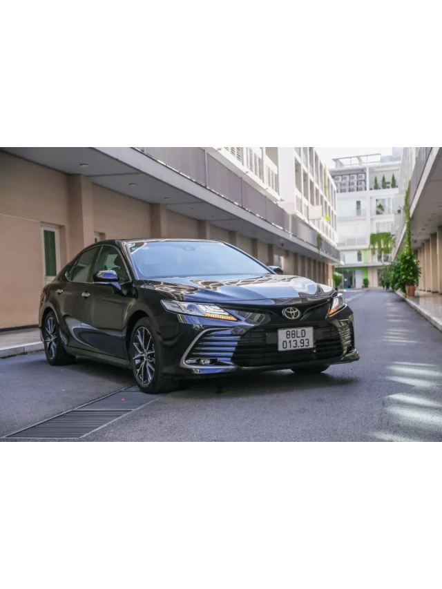   Cập nhật bảng giá xe ô tô Toyota Camry mới nhất năm 2023