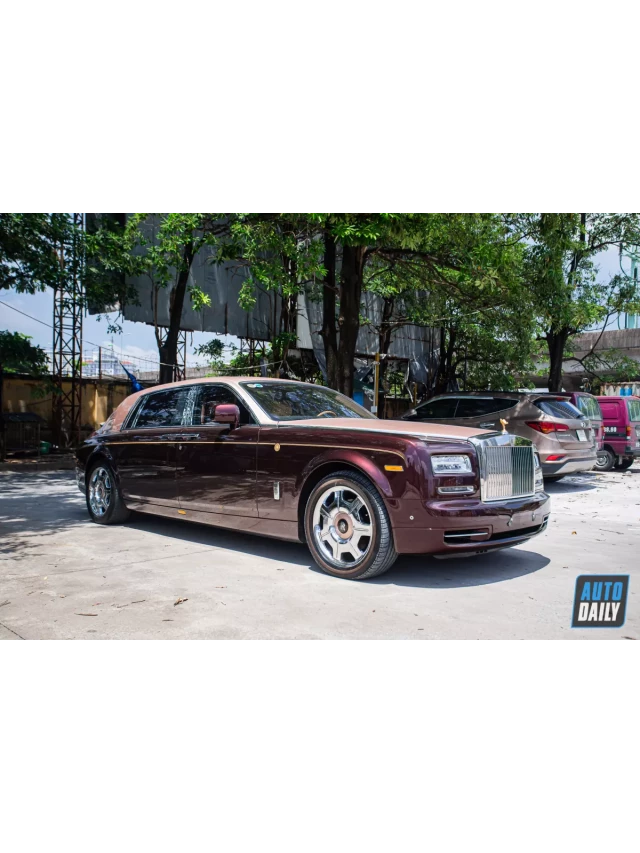   Rolls-Royce Phantom Lửa Thiêng: Biểu tượng của sự sang trọng và cá nhân hóa