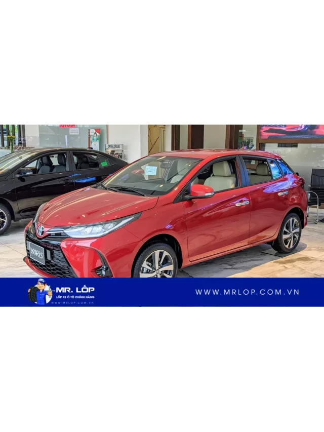   Thông số lốp xe Toyota Yaris: Tất cả những gì bạn cần biết