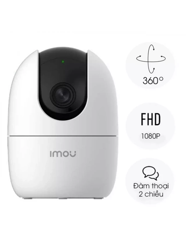   Mẫu Camera 360 Độ Trong Nhà &amp; Ngoài Trời Hấp Dẫn Nhất Hiện Nay