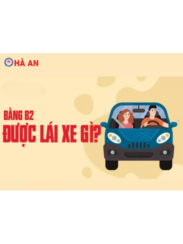   Bằng lái xe B2 – Tất tần tật những điều bạn cần biết