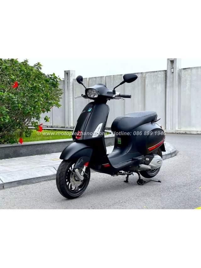   Vespa Sprint S 150: Bản Lĩnh và Cá Tính Cho Giới Trẻ