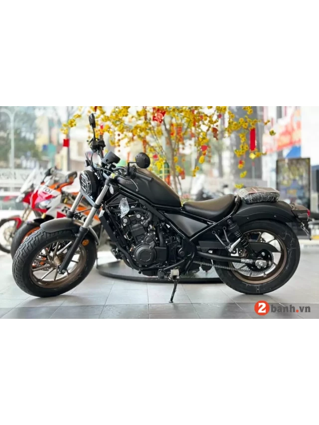   Xe Honda Rebel 500 2024: Khi Cổ Điển Kết Hợp Với Đương Đại